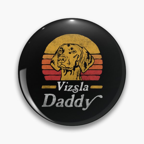 Item preview, Retro Vintage Vizsla Daddy designed and sold by More Cute Dogs.