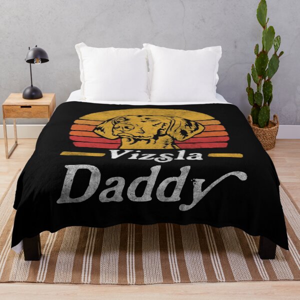 Item preview, Retro Vintage Vizsla Daddy designed and sold by More Cute Dogs.