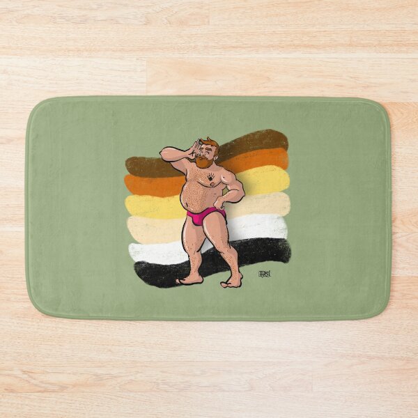 Item preview, Cool Gay Bear in Underwear Cartoon Style T-Shirt | Gay Bear designed and sold by ItalianCub.