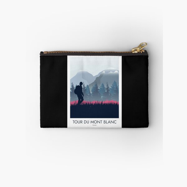 Item preview, Tour Du Mont Blanc - Minimalist Travel Style - Vintage Travel Art designed and sold by PopCultArcade.