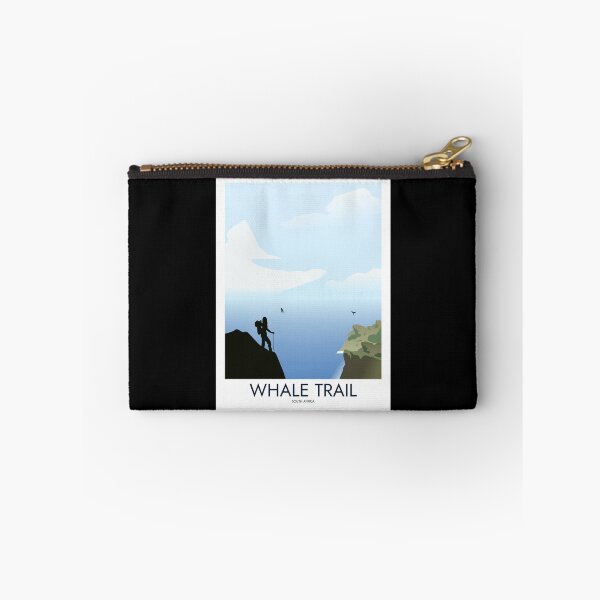 Item preview, Whale Trail - Minimalist Travel Style - Vintage Travel Art designed and sold by PopCultArcade.