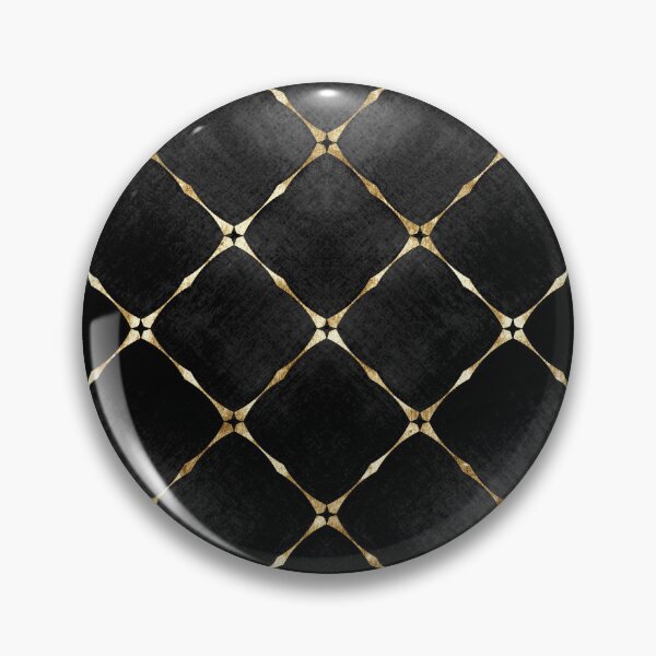 Item preview, Black and Gold Geometric Argyle Plaid Gingham Diamond Pattern designed and sold by PatternMama.