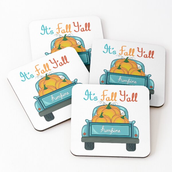 Item preview, It's Fall Y'all Pumpkins Truck designed and sold by Isma Saleem.