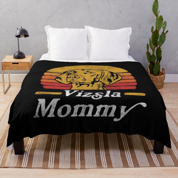 Item preview, Retro Vintage Vizsla Mommy designed and sold by More Cute Dogs.