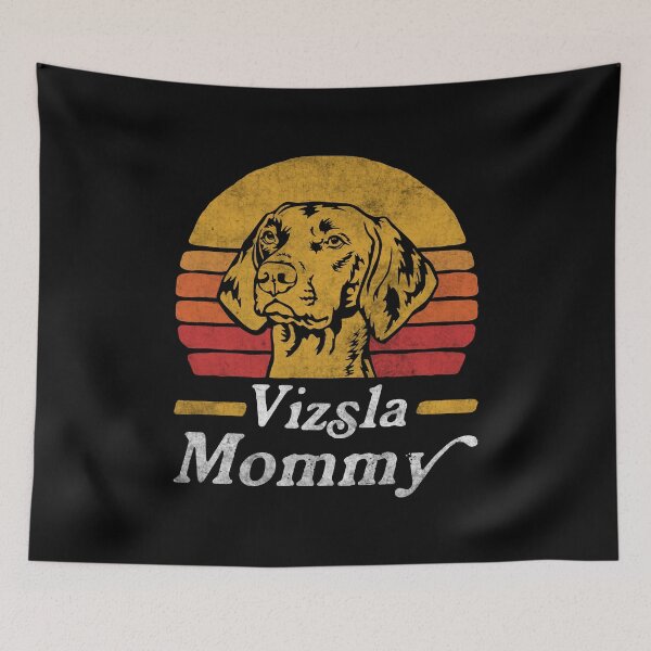 Item preview, Retro Vintage Vizsla Mommy designed and sold by More Cute Dogs.