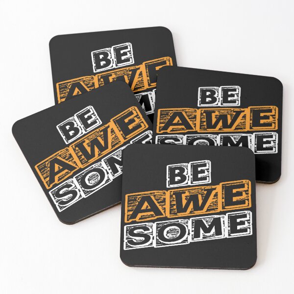 Item preview, Be Awesome - Motivational Quotes designed and sold by S Cube Design.