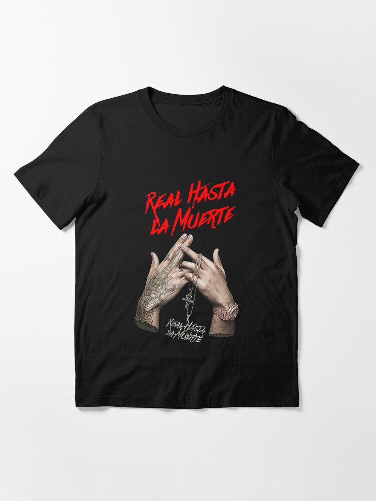  Anuel-AA-Real-Hasta-La-Muerte Shirt Fashion Men's t Shirts top  Black Small : Clothing, Shoes & Jewelry