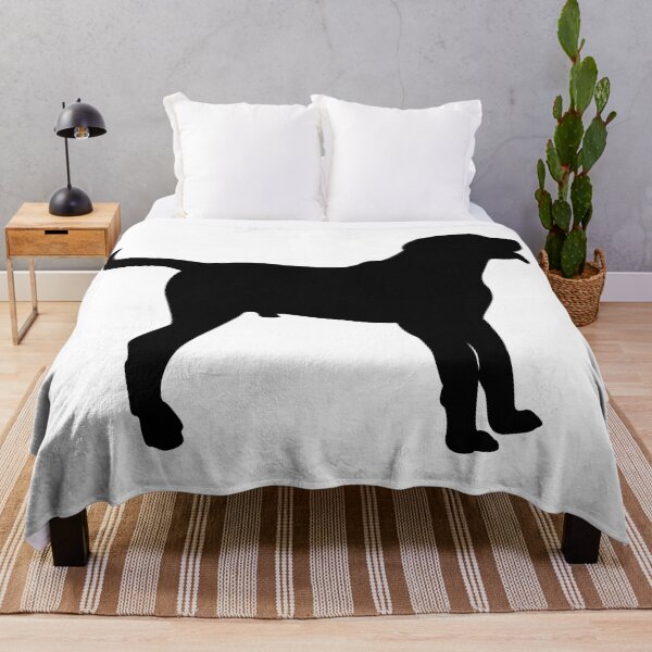 Item preview, english mastiff silhouette black designed and sold by dog-shirt.