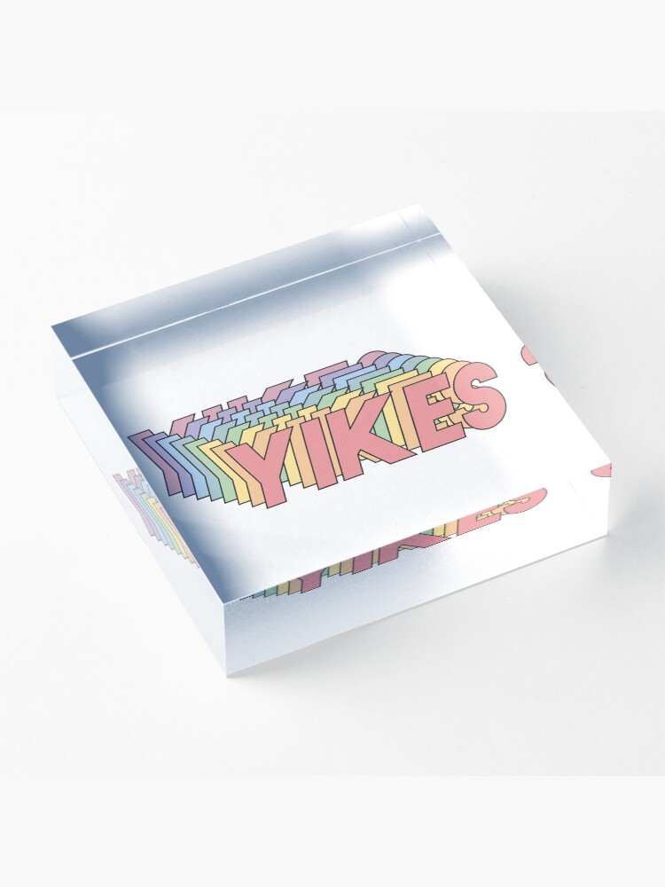 Alternate view of YIKES Acrylic Block