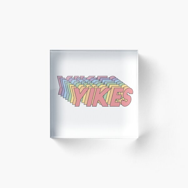YIKES Acrylic Block