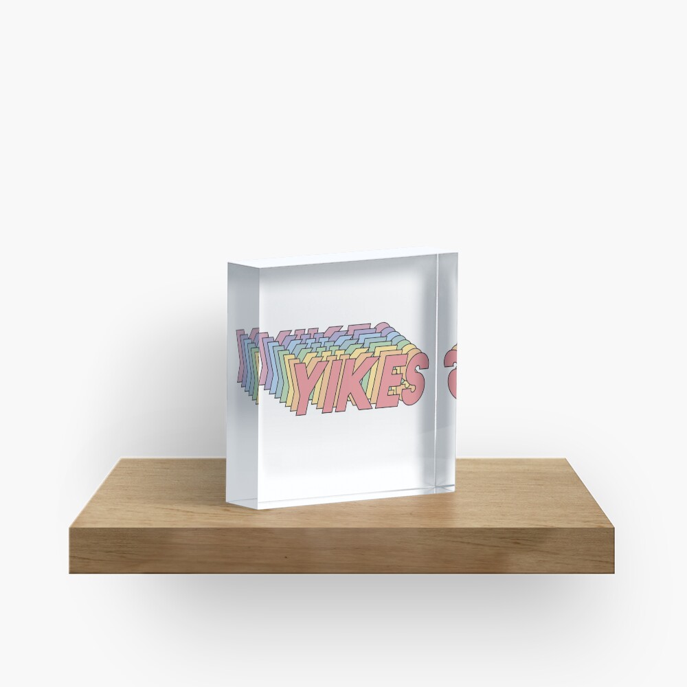 YIKES Acrylic Block