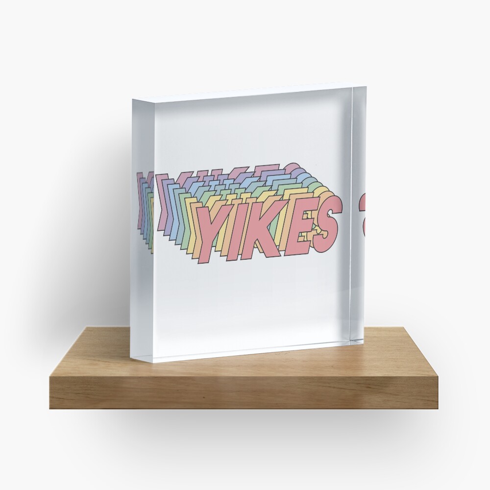 YIKES Acrylic Block