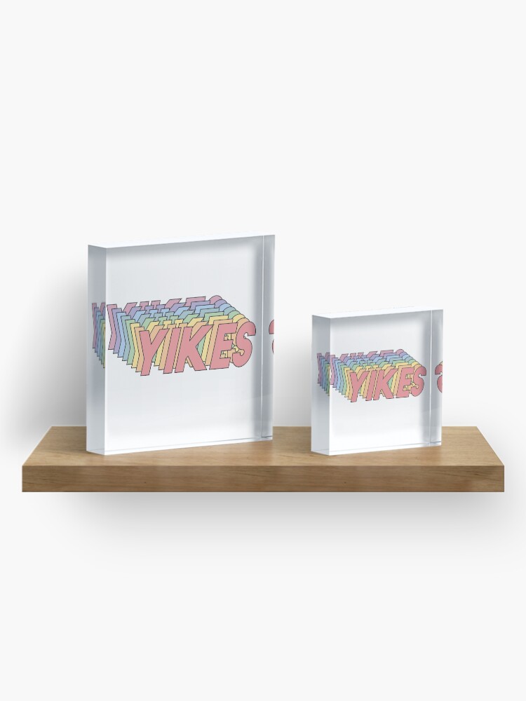 Alternate view of YIKES Acrylic Block