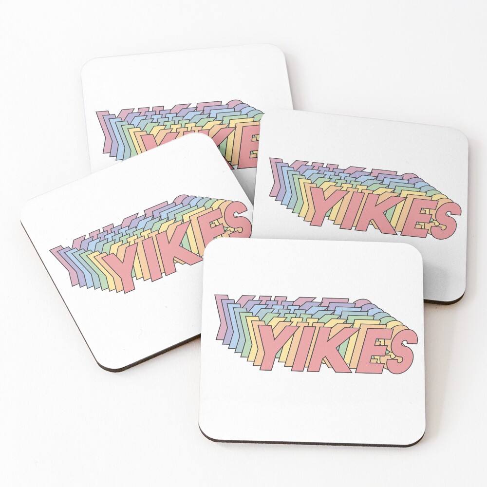 YIKES Coasters (Set of 4)