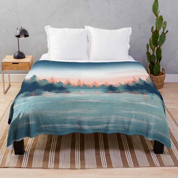 Item preview, Sunset river landscape  designed and sold by Dinablal.