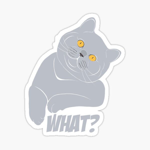 Item preview, Funny cat designs on t-shirts? What? Look no further! Our unique t-shirts feature funny looking cats that will make you stand out. Get yours today! designed and sold by SERGEY OVCHARUK.