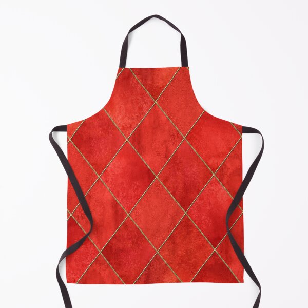 Item preview, Red Geometric Argyle Plaid Gingham Diamond Pattern designed and sold by PatternMama.