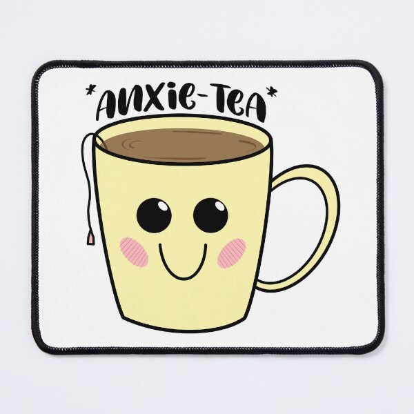 Item preview, Anxiety Anxie-tea in mug designed and sold by StuckandBlue.