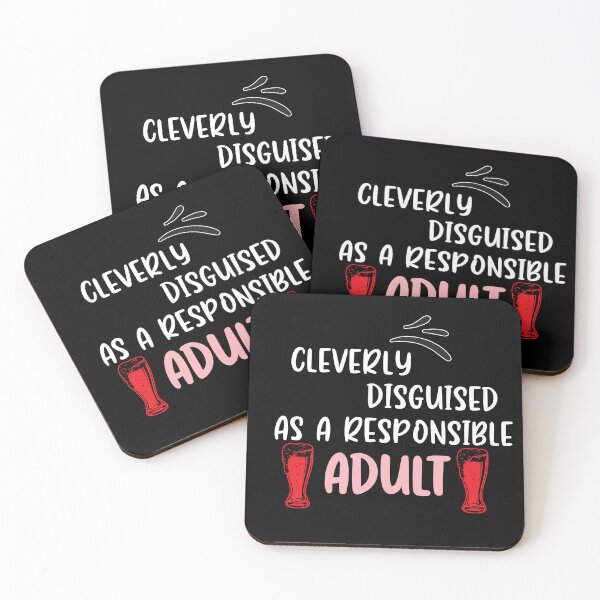 Item preview, Cleverly Disguised As A Responsible Adult designed and sold by Zakaria-4.