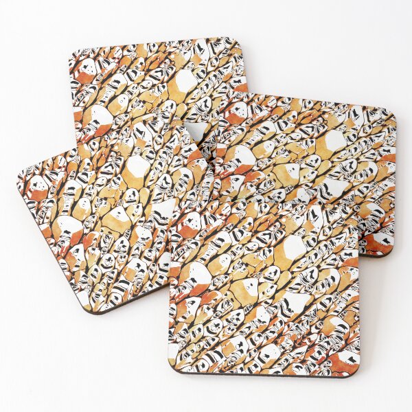 Item preview, Orange Shapes Watercolor designed and sold by Phil Perkins.