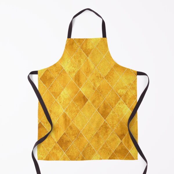 Item preview, Gold Golden Geometric Argyle Plaid Gingham Diamond Pattern designed and sold by PatternMama.
