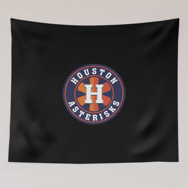 Item preview, Houston Asterisks Parody Baseball Logo Sticker designed and sold by wandarosiettng.