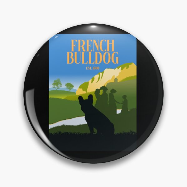 Item preview, French Bulldog 1800 - Minimalist Travel Style - Origin of Dogs designed and sold by PopCultArcade.