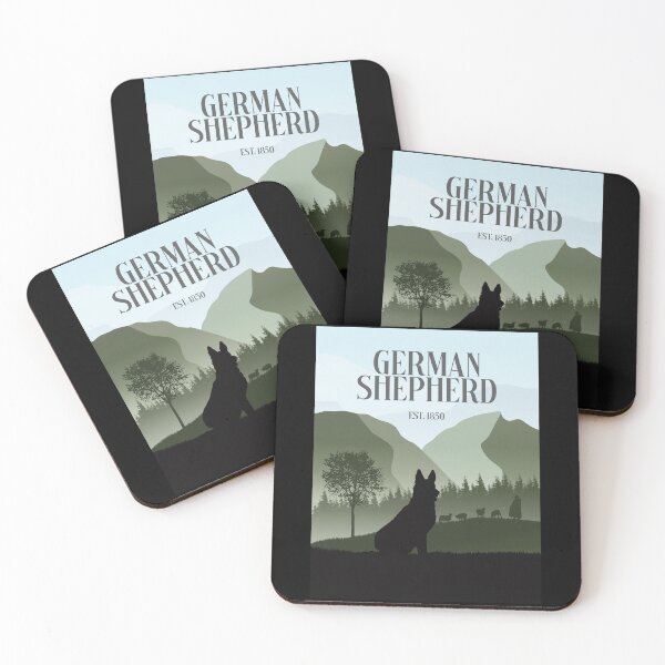 Item preview, German Shepherd 1850 - Minimalist Travel Style - Origin of Dogs designed and sold by PopCultArcade.