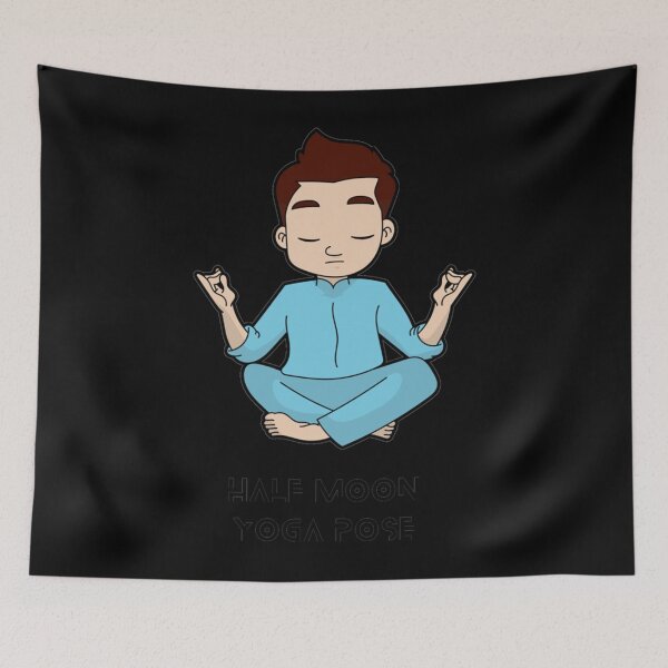 Item preview, Half Moon Yoga Pose Essential Classic  designed and sold by thickegekasl.