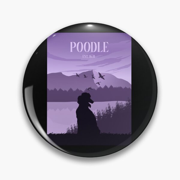 Item preview, Poodle 1631 - Minimalist Travel Style - Origin of Dogs designed and sold by PopCultArcade.
