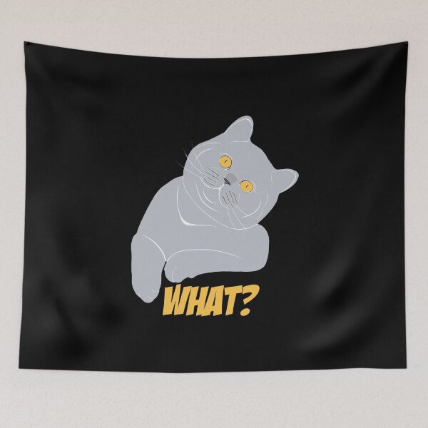 Item preview, Funny cat designs on t-shirts? What? Look no further! Our unique t-shirts feature funny looking cats that will make you stand out. Get yours today! designed and sold by SERGEY OVCHARUK.