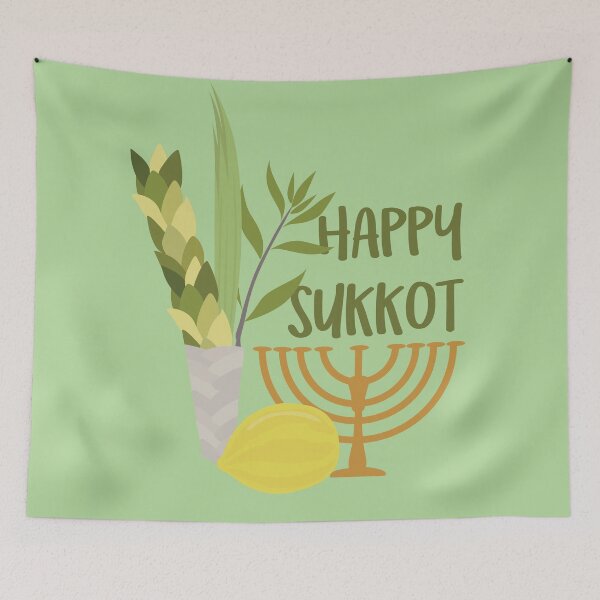 Item preview, Sukkot Shalom Best Wishes for the Sukkot Holiday designed and sold by thewishdesigns.