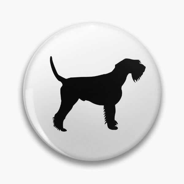 Item preview, giant schnauzer silhouette black designed and sold by dog-shirt.