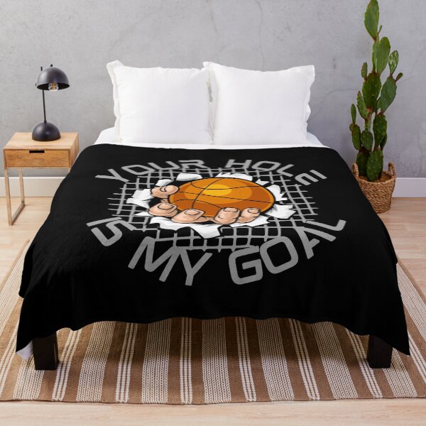 Item preview, Your Hole is My Goal Funny Basketball designed and sold by odrito.