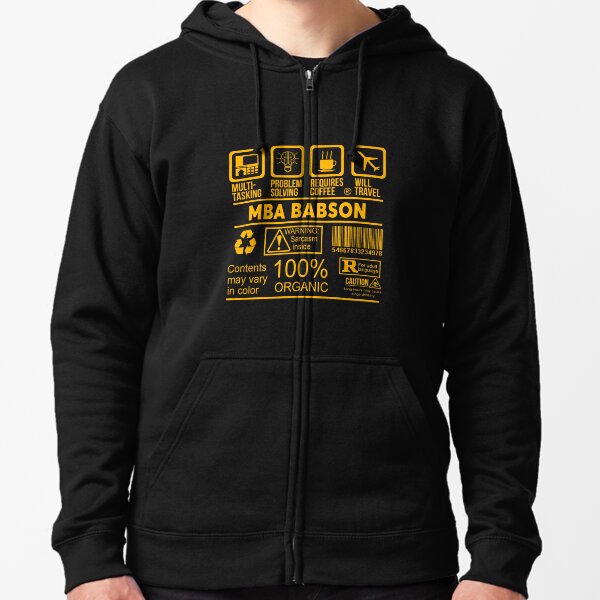 babson hoodie