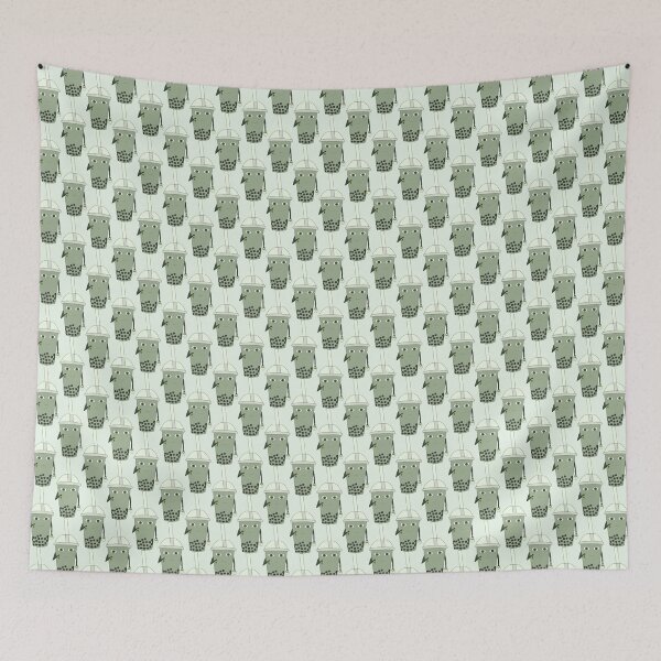 Item preview, Green Boba Healthy Bubble Tea Green Tea / Macha designed and sold by TheFoxyWolfShop.
