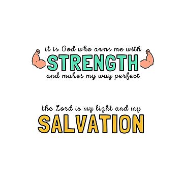 Bible Verses Black and White Typography Sticker Pack Sticker for Sale by  CherieTree