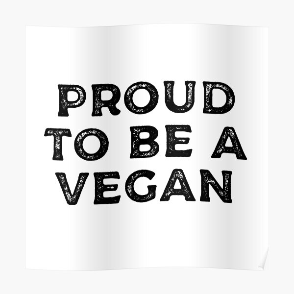 "proud to be a vegan｜for vegan activist｜a balanced diet [FunCan Shop