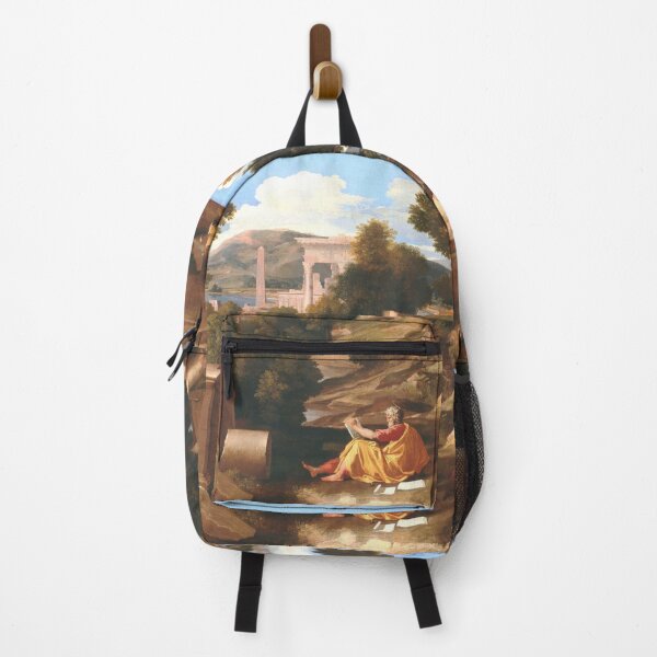 Item preview, Landscape with Saint John on Patmos. Nicolas Poussin designed and sold by OldTimeArt.