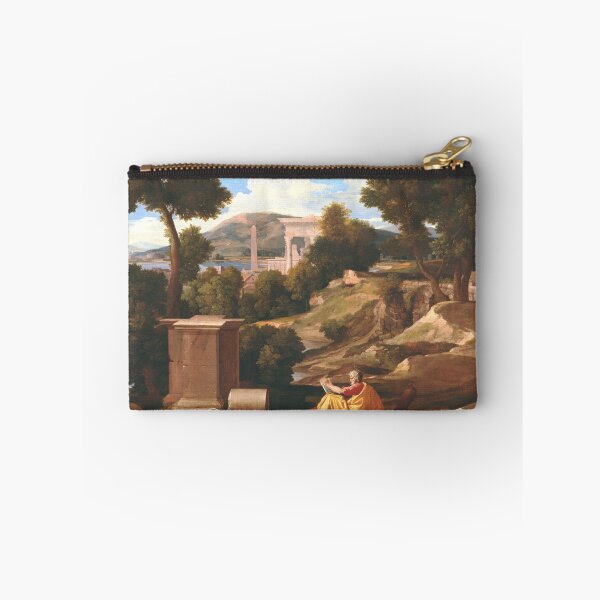 Item preview, Landscape with Saint John on Patmos. Nicolas Poussin designed and sold by OldTimeArt.