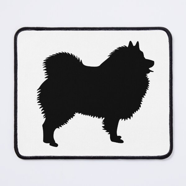 Item preview, wolfspitz silhouette black designed and sold by dog-shirt.