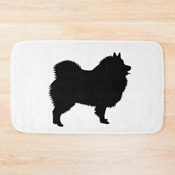 Item preview, wolfspitz silhouette black designed and sold by dog-shirt.