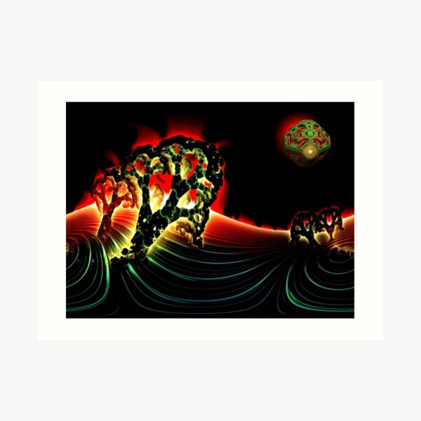 Savannah by Spaced Painter Art Print