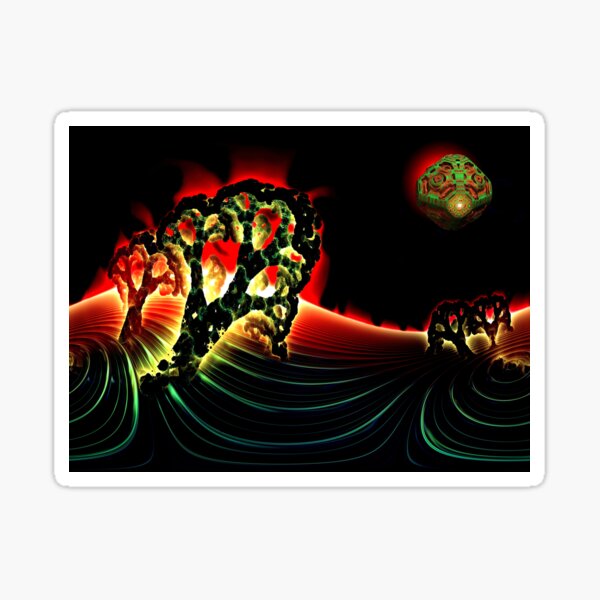 Savannah by Spaced Painter Sticker