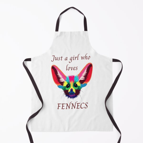 Aperçu de l'œuvre JUSTE UNE FILLE QUI AIME LES FENNECS créée et vendue par KatisDesign.