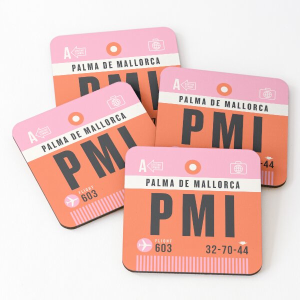 Item preview, Luggage Tag A - PMI Palma de Mallorca Spain designed and sold by VoodooCircus.