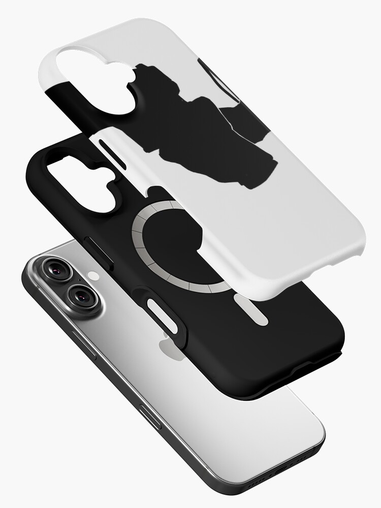 Thumbnail 2 of 4, iPhone Case, gunplay white designed and sold by TInStarGames.