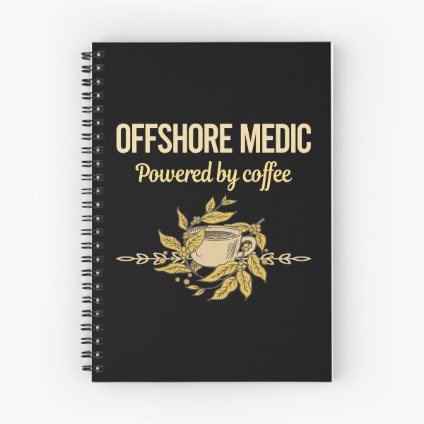 Aperçu de l'œuvre Propulsé par Coffee Offshore Medic créée et vendue par toniabrendaom.