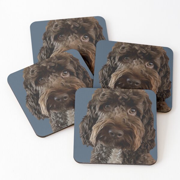 Item preview, Brown Doodle Dog  designed and sold by Happy Dog Doodles.