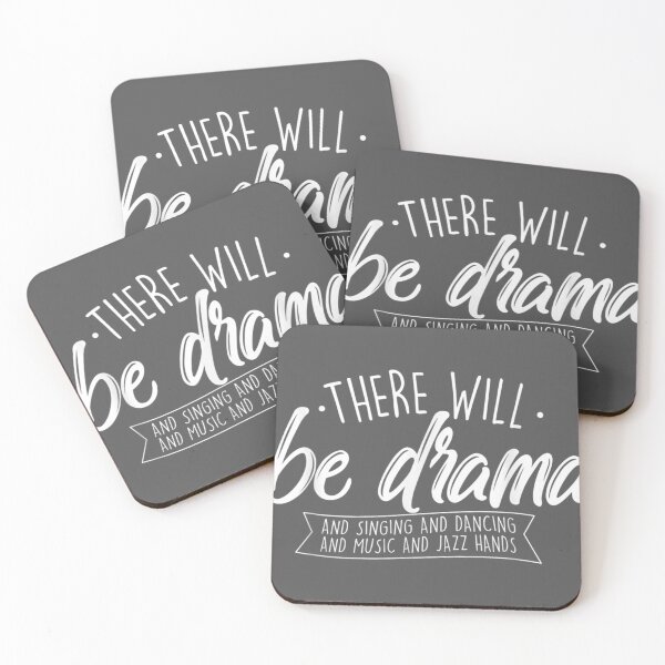 Item preview, There Will Be Drama - Theatre Musical Actor Stage Performer designed and sold by zyxig.